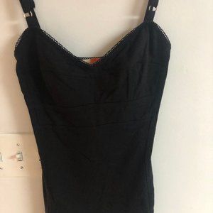 TICCI CABANA, Medium Black Cami Empire Waist